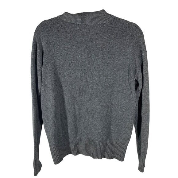 Toad&Co Recycled Denim Pullover Sweater women’s XS outdoor minimalist sustainabl - Picture 3 of 9